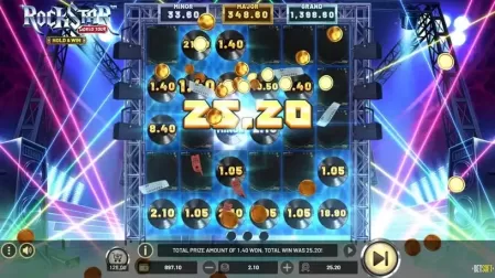 Rockstar World Tour slot screenshot 4