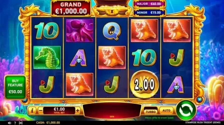Stampede Rush Trident slot screenshot 1