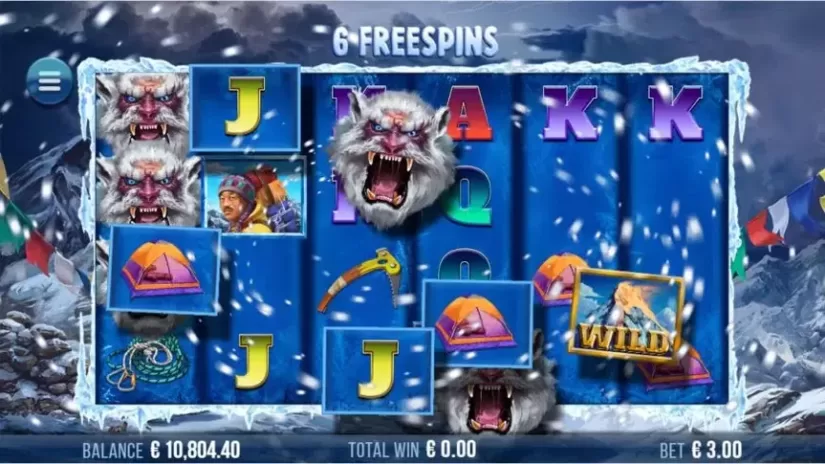 9k Yeti slot screenshot 4