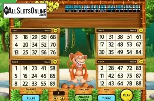 Reel Screen. Banana Bingo from Caleta Gaming
