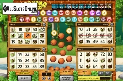 Cash Screen. Banana Bingo from Caleta Gaming