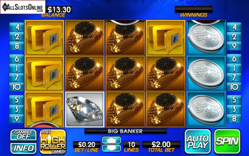 Reel Screen. Big Banker from CR Games