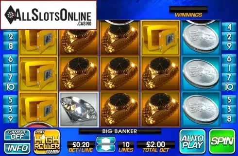 Reel Screen. Big Banker from CR Games