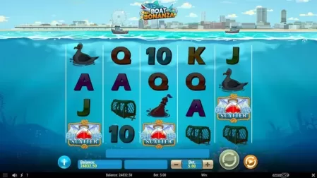 Boat Bonanza slot screenshot 2