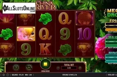 Win Screen 1. China River from Bally