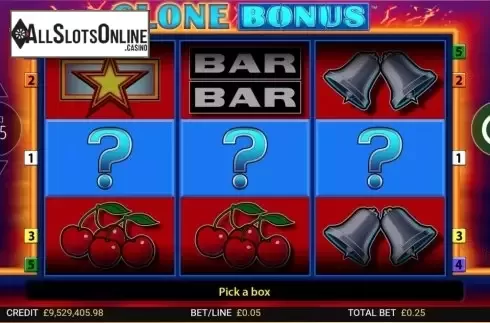Mystery Symbols. Clone Bonus from Reel Time Gaming
