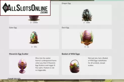 Symbols. Crazy Easter Eggs from Maverick