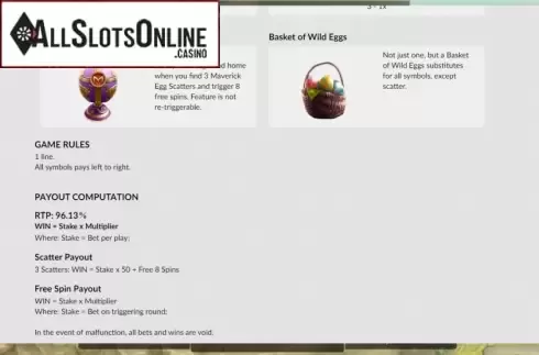 Info. Crazy Easter Eggs from Maverick