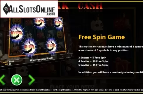 Features 2. Dark Cash from Fils Game