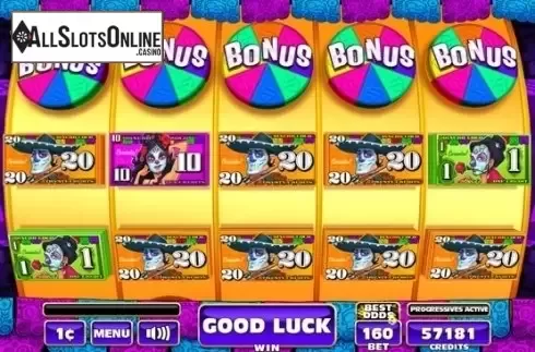 Win Screen2. Dinare Loco from Incredible Technologies