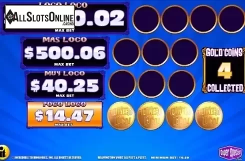 Bonus Game 3. Dinare Loco from Incredible Technologies