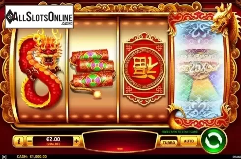 Reel Screen. Dragon 8s 25x from Ruby Play