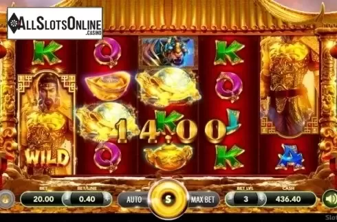 Win Screen 1. Eastern Lotus from SlotVision