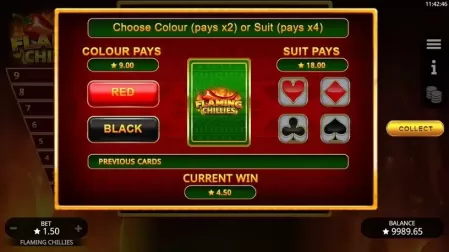 Flaming Chilies slot screenshot 4