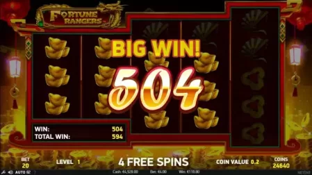 Fortune Rangers slot screenshot 4