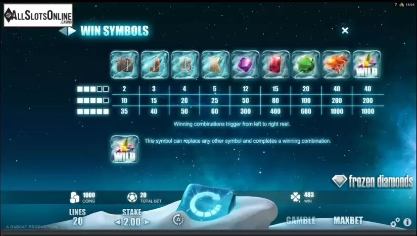 2. Frozen Diamonds from Rabcat