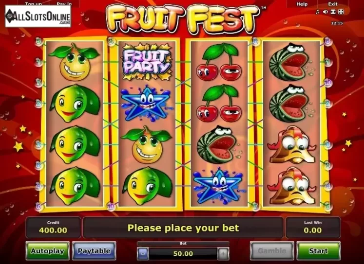 Reels. Fruit Fest from Greentube
