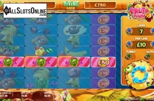 Win Screen 4. Fruit Punch Up from Gluck Games