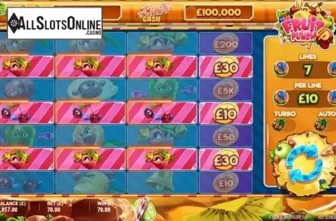 Win Screen 3. Fruit Punch Up from Gluck Games