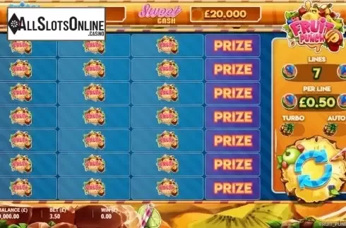 Reel Screen. Fruit Punch Up from Gluck Games