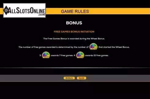 Free Games screen