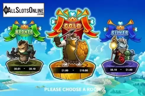 Choose Room screen