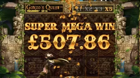 Gonzo’s Quest Megaways slot screenshot 4