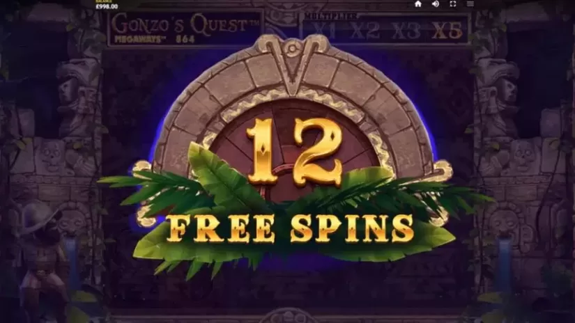Gonzo’s Quest Megaways slot screenshot 3