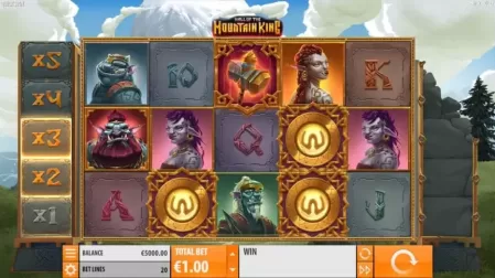 Hall of the Mountain King slot screenshot 1