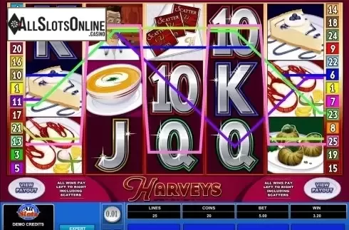 Screen5. Harveys from Microgaming