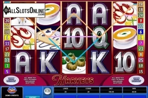 Screen8. Harveys from Microgaming