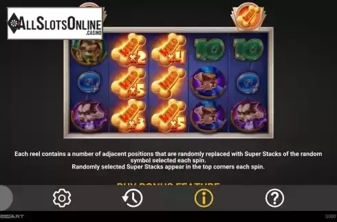 FS super stacks feature screen