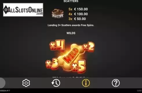 Special symbols screen
