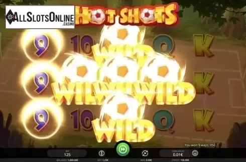 Wild expand. Hot Shots from iSoftBet