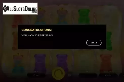 Free Spins screen 2