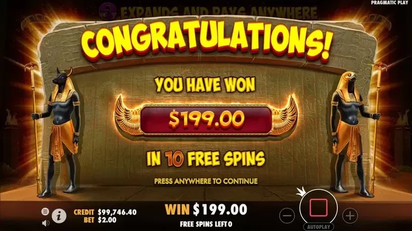 John Hunter and the Book of Tut Respin slot screenshot 10