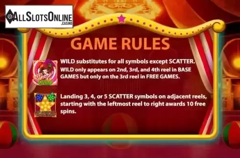 Special symbol screen