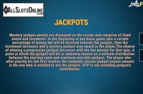 Paytable 2. Jolly Poker from Fazi