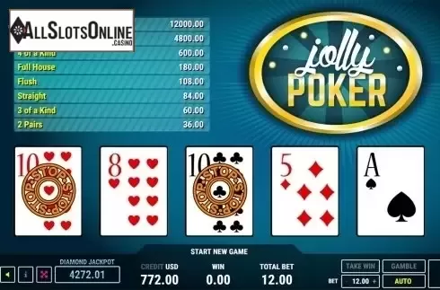 Game workflow . Jolly Poker from Fazi