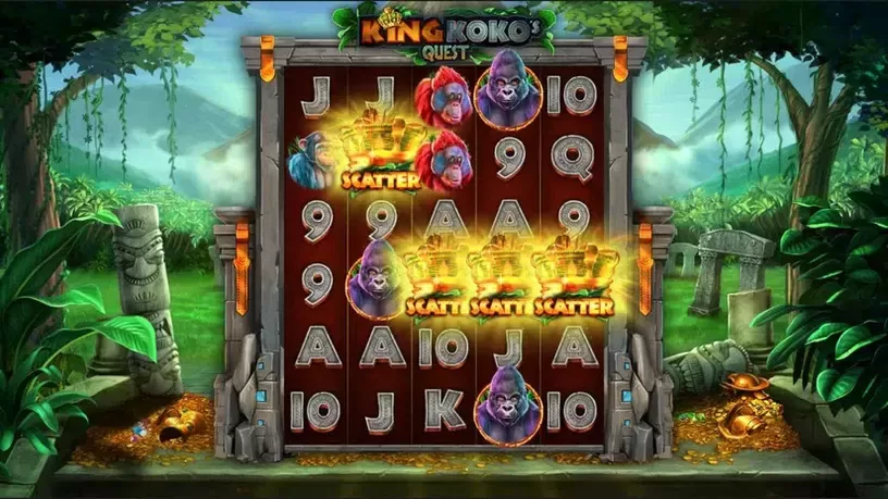 King Koko's Quest slot screenshot 2