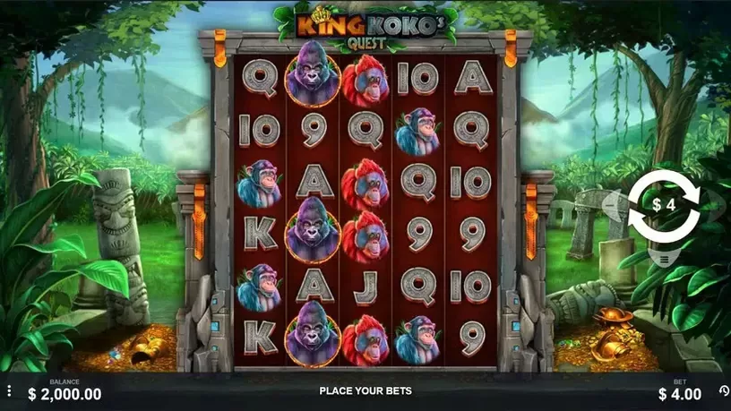 King Koko's Quest slot screenshot 1