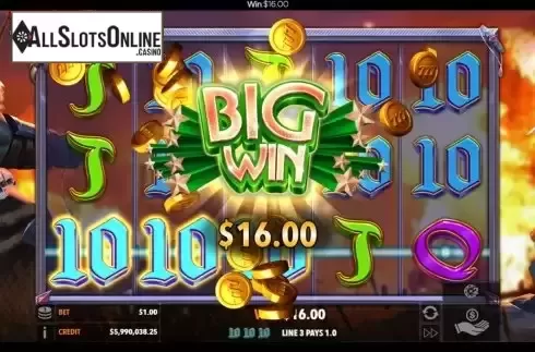 Big Win screen