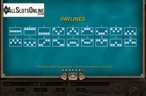 Paytable 7. Koi Gate from Habanero