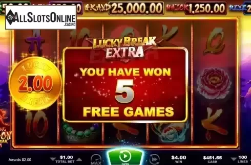 Free Games Screen