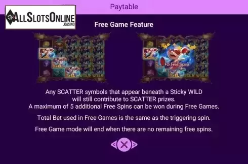 Free Game feature screen 2