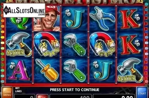 Screen2. Magnetisimo from Casino Technology