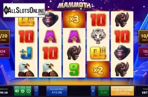Multiplier Screen. Mammoth (Rakki) from Rakki