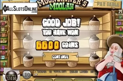 Screen7. Moonshiners Moolah from Rival Gaming