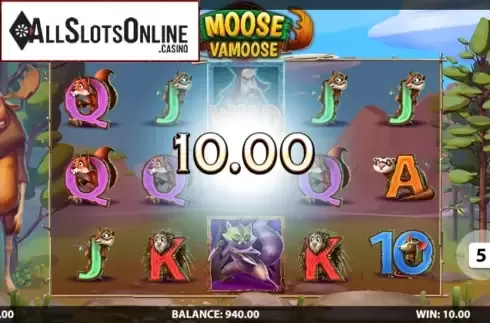 Win screen 2. Moose Vamoose from HungryBear