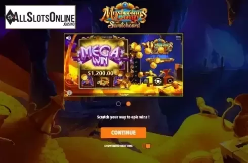 Start Game screen 2